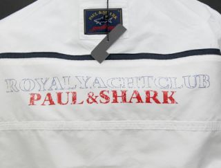 Paul & Shark YACHTING Jacke Jacket NEU L Royal Yacht Club NEW Weiß