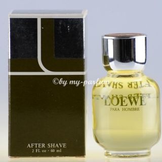 83,25EUR/100ml) Loewe Para Hombre Splash 60 ml After Shave NEU & OVP