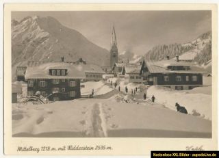 Kleinwalsertal Notopfer Mittelberg Bizone Steuermarke