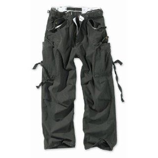 Cargohose Vintage PHAETTICH, schwarz, deutsche Größen (Gr. 46   Gr