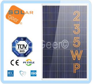 Palette 30 x 235Wp  7050Wp Solarmodule   poly / 1A Zellen / TÜV