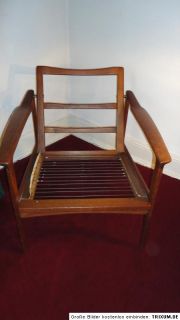 Knoll Antimott Sessel 60er Teak Easy chair 