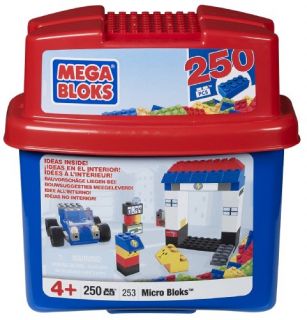 MEGA BLOKS Micro Bloks BAUSTEINE 253, 250 Teile, Spielset