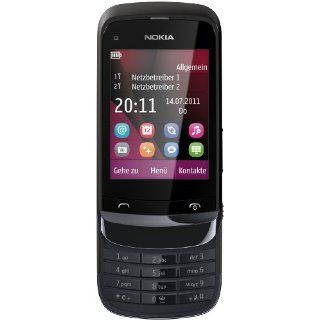 Nokia C2 03 Handy (Dual SIM, Touchscreen Slider, 2MP Kamera, Bluetooth