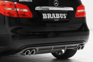 Brabus Sportauspuff mit Heckschürze für Mercedes Benz B Klasse W246
