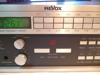 ReVox by CLASSIC STEREO Revox B261 Synthesizer FM Tuner
