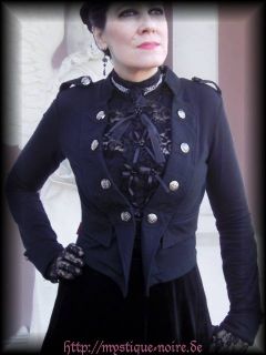 Steampunk Blazer Jacke Rebecca Uniform Viktorianisch 36 38 40 42