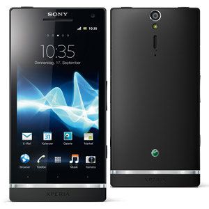 Sony Xperia S Smartphone 4,3 Zoll schwarz Elektronik