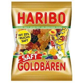 Haribo Saft Goldbären, 24er Pack (24 x 175 g Beutel) 