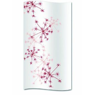 Kela Duschvorhang Snowflake Polyester 180 x 200 cm Küche