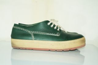 VINTAGE BARLEYCORN klassische 80er BOOTSSCHUHE 90er Herrenschuhe 80s