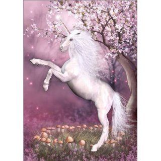 Poster Anne Stokes   glimpse of a unicorn   Größe 61 x 91