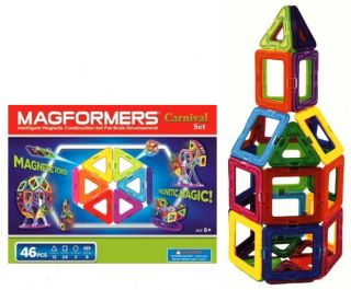 Magformers Carnival Set Magnet Set 46 teilig magnetische Formen