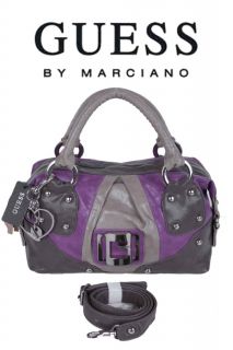 Guess Shopper Schultertasche Tasche Groß Minty Purple #521