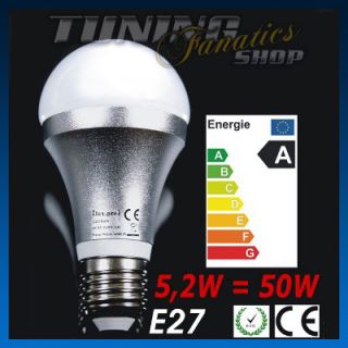 4x 6W High Power E27 LED SMD LAMPE LEUCHTMITTEL ENERGIESPARLAMPE BIRNE