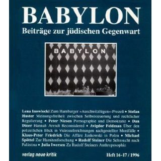 Babylon, Beiträge zur jüdischen Gegenwart, H.16/17 