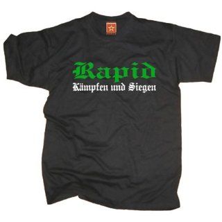 Ultras T Shirt Rapid Kämpfen und Siegen, Gr.S bis 5XL