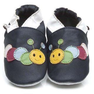 Weiche Leder Baby Schuhe Raupe schwarz 12 18 monate