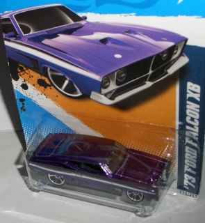 2012 Muscle Mania   Ford ´73 FORD FALCON XB  purple  164 Hot Wheels