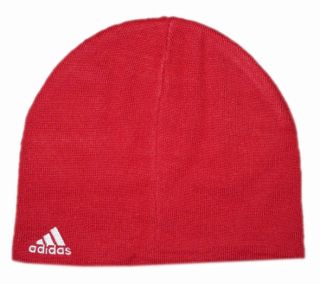 Adidas Mütze Woolie DBU rot weiß Beanie Wintermütze Cap