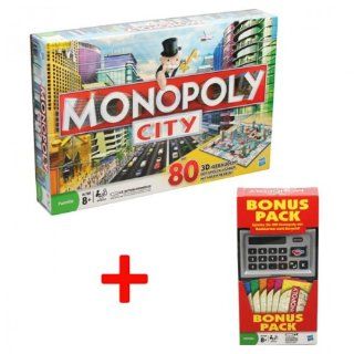 Monopoly City 3D BONUSPACK mit Kartenleser NEU OVP 