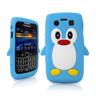 PENGUIN Soft Silicone Case For BlackBerry Bold 9700 / 9780 + Screen