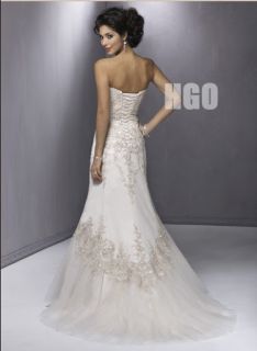 Luxus Brautkleid Hochzeitskleid in Wunschgröße   A271