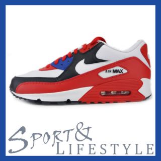 Nike Air Max 90 rot weiß schwarz (309299 602) 42,5 44 45,5 46