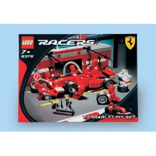 LEGO Racers 8375   Ferrari F1 Pit Set Spielzeug