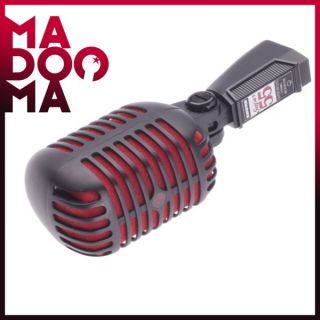 SHURE Super 55 BCR DELUXE Mikrofon Limited Edition Mattschwarz Rot NEU