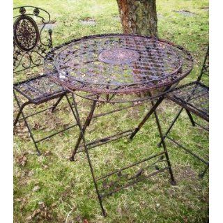 Romantischer Gartentisch Metalltisch Gartenmöbel Stuhl 