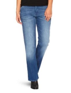 Wrangler Damen Jeans Normaler Bund, W212ZA33M Bekleidung