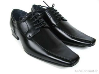 Herren Halbschuhe Business Schuhe Schnürschuhe schwarz