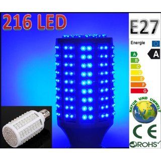 LED Lampe 216 LED Energiesparlampe Led Birne Leuchtmittel   E27 *Blau