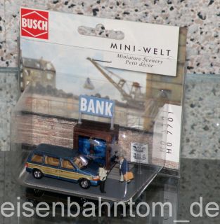 BUSCH 7701 H0 Banküberfall   NEUWARE