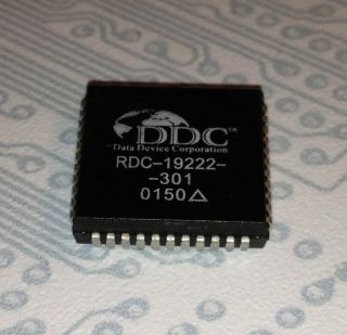 RDC 19222 301   16 Bit Synchro Resolver to Digital Converter   PLCC44