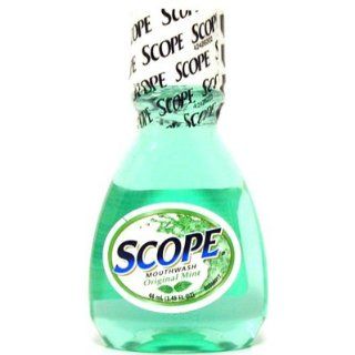 Scope Mouthwash 44 ml Original Mint (Pack of 4) (Mundwasser) 