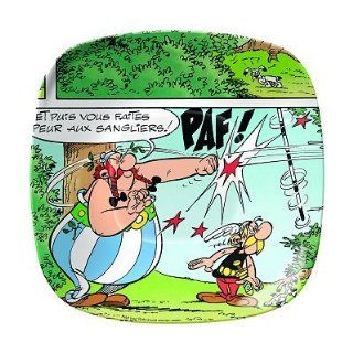Asterix Teller spülmaschinengeeignet Melamin Comic Frühstücksteller