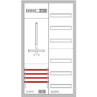 Hager Komplettschrank ZB222U16 Elektronik