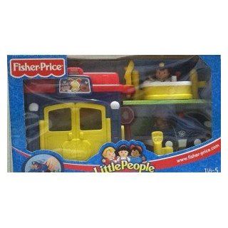 Fisher Price Little People Polizei Station und Polizeiwagen C6284