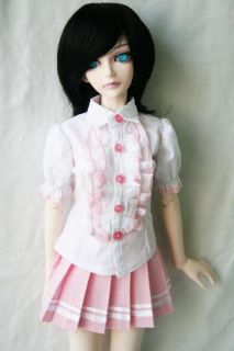 299# Pink Dress/Suit/Outfit 2pc MSD DOD 1/4 BJD Dollfie