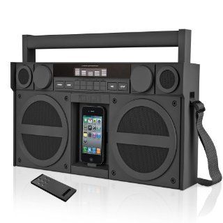 SDI iHome iP4 Portable Stereo Boombox mit Radio für Apple iPhone/iPod