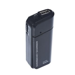 Emergency USB AKKU Charger 2AA Ladegerät w/ Flashlight für iPhone 3G