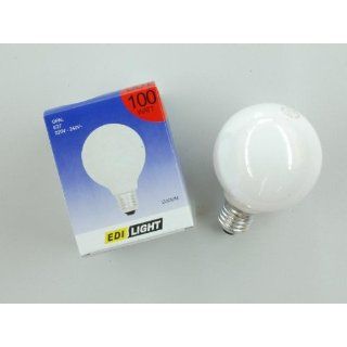 Glühlampe Globelampe Ø80 E27 230V 100W opal Beleuchtung