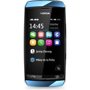Nokia Asha 305 blue Dual SIM Touchscreen Handy ohne Vertrag DualSIM
