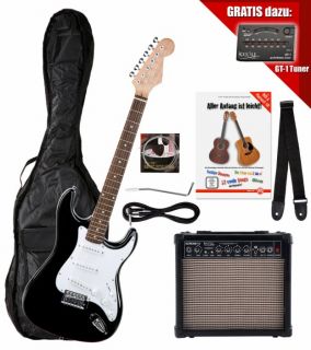 Banger´s Pack E Gitarre Set Komplettset mit Verstärker + Tasche