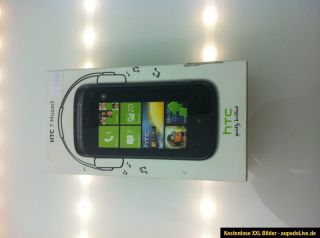 HTC 7 Mozart 8 GB   Schwarz (Ohne Simlock) Smartphone NEU