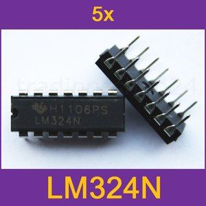 LM324 / LM324N DIP14 Operations Verstärker 4 fach DIP 14 IC Schaltung
