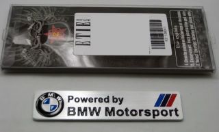 BMW Motorsport Emblem   High Quality Finish Badge