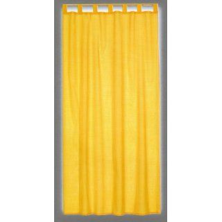 Schlaufenschal mit 7 Schlaufen Farbe gelb, 245x135cm 